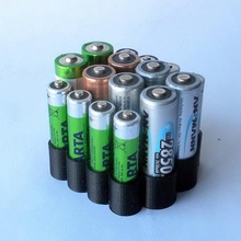 aa-aaa-Batterie-organizer verschiedene lifehack3d Halter 3d print model - Mito3D