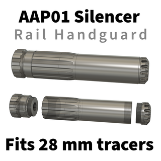 aa aap01 silencer - u01-017 3d print model - Mito3D