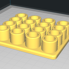 aa pil Kulp destek depolama araç piller zaman 3d print model - Mito3D