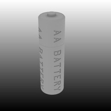 aa battery reference model tool mm millimetre millimeter inch 3d print model - Mito3D