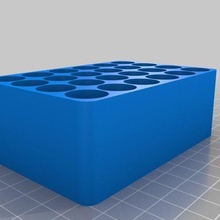 aa batteria vassoio attrezzo batterie derp titolari scatole 3d print model - Mito3D