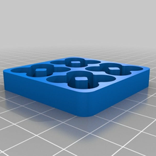 aaa battery tray customized organization 3d print model - Mito3D