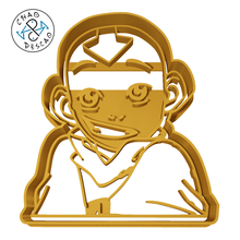 aang - avatar airbender cookie cutter fondant polymer clay gadget cartoon pastry baking play-doh 3d print model - Mito3D