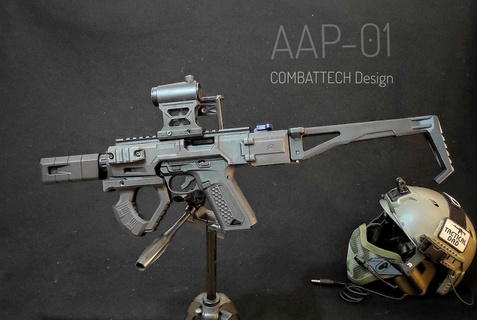 aap 01 karabina takım airsoft büyük paketlemek oyun aap01 suikastçı özel 3d print model - Mito3D