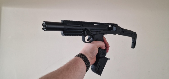 aap 01 voll Oberer höher Schiene Airsoft aap01 3d print model - Mito3D