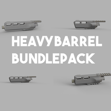 aap-01 heavybarrel bundle pack aap01 aap airsoft action army longheavybarrel 3d print model - Mito3D