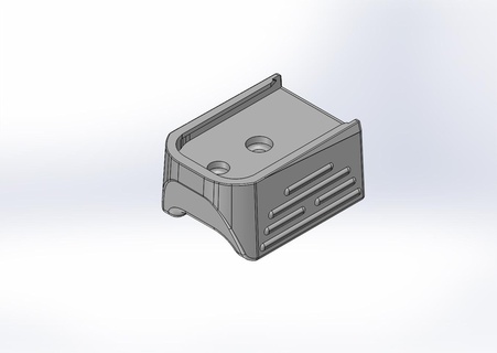 aap-01 magazine base plate extended airsoft glock aap01 3d print model - Mito3D