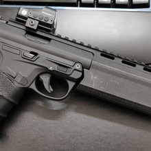 aap-01 outerbarrel suppressor style v1 outer barrel airsoft silencer 3d print model - Mito3D