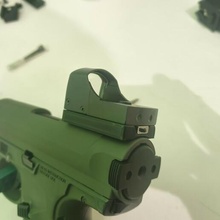 aap-01 pistol mini red dot sight mount airsoft aap01 sights 3d print model - Mito3D