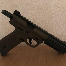 aap-01 rail mod tool aap 01 action army airsoft luger tokyo marui glock 17 3d print model - Mito3D