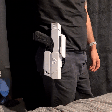 aap-01 space holster 3d print model - Mito3D