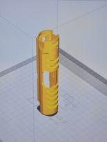 aap01 velozes boi receptor pistola airsoft gel blaster brinquedo 3d print model - Mito3D