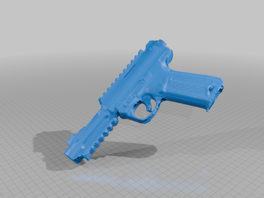 aap01 corrigido rude varredura arte 3d airsoft varreduras digitalização réplicas 3d print model - Mito3D