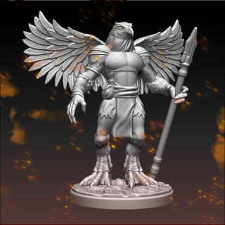 aarakocra monsters manual dungeons dragons dnd rpg tabletop critical role monster 3d print model - Mito3D