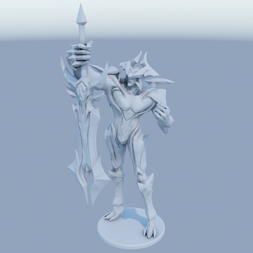 aatrox ligue légendes 3d impression modèle Jeu jouet 3D print model - Mito3D