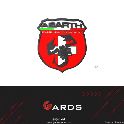 Abarth emblema carro distintivo logotipo auto 3D print model - Mito3D