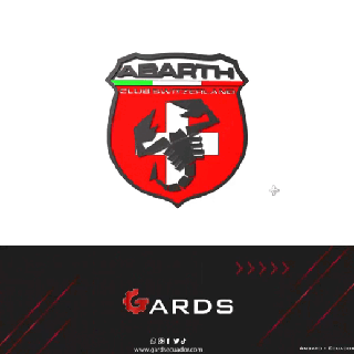 abarth Emblem Wagen Abzeichen Logo Auto 3d print model - Mito3D