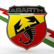 abarth logosu çeşitli oto avto araba amblemi model 3d bölüm araç logo logoları ayrıntılı yüksek sumbol şirket marka yazdırılabilir baskı yeni yazıcı çıktısı basılmış stl dosya n 3d print model - Mito3D