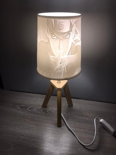 yarasa gün Naruto ışık lito Lithophanie Lamba 3d print model - Mito3D