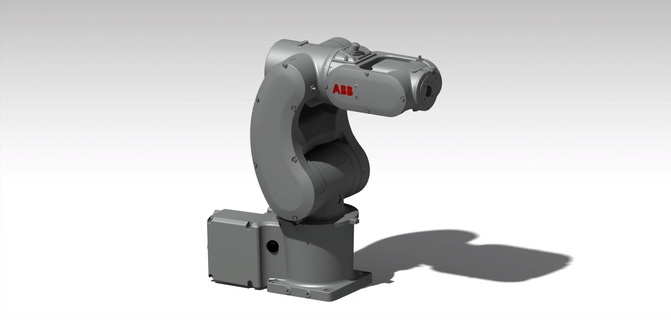 tejido robot irb 1010 370 industria 3d print model - Mito3D