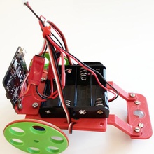 abc robotska kolica s bbc micro bitom various robot 3d print model - Mito3D