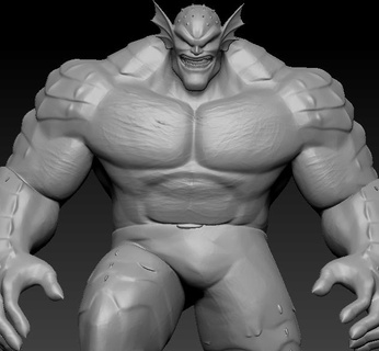 abomination abomination marvel figure  3d print model - Mito3D