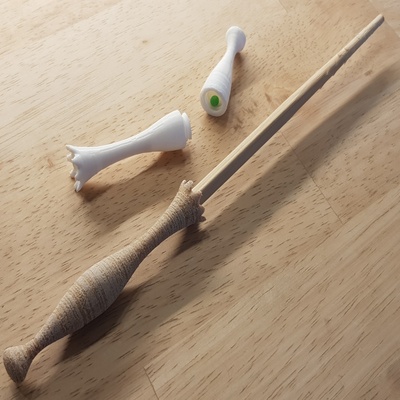 abra cadabra chop turn chopsticks magic wands harry potter wand wood toy game accessories 3d print model - Mito3D