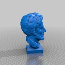abraham lincoln abe bust statue art 3d print model - Mito3D