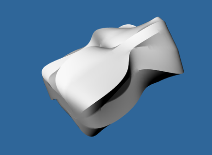 abstrait architecture 2 perce oreilles construction 3d print model - Mito3D