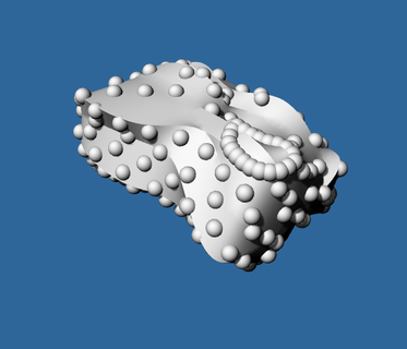 resumo arquitetura esferas 2 tesourinhas estrutural 3d print model - Mito3D