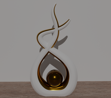 resumo decorações arte casa Projeto vaso decoração 3dmodel 3dprint 3d print model - Mito3D