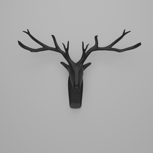 abstract deer key holder art lowpoly 3d print model - Mito3D