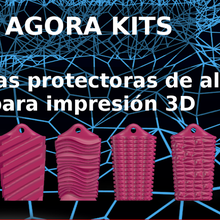astratto kit moda agorakits alcol gel 3d print model - Mito3D