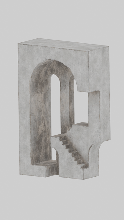 resumo escadas projeto decoração interesse escada arquitetura arte escultura 3d print model - Mito3D