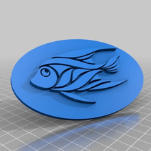 abstract sun fish tool 3d printing 3d print model - Mito3D