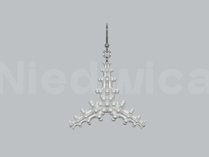 abstract symmetrical earrings stl model 3d jewelry cad designs nature-inspired design pattern organic inspiration artistic statement pieces timeless beauty fashion unique handcrafted accessories digital nature's elegance elegant shell inspired stylish geometr 3d print model - Mito3D