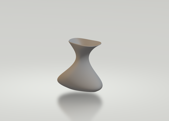 abstrakt vase umgebungs dekoration haus büro hof bilden kreativ 3d print model - Mito3D