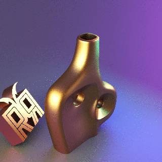 abstract vase 03 Home modern containers stl love decor home homedecor cute minimal 3d print model - Mito3D