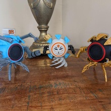 abuba robot complete version1 brinquedo robô 3d print model - Mito3D