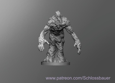 abyssal wretch ver 2 dnd dungeons dragons tabletop toy 3d print model - Mito3D