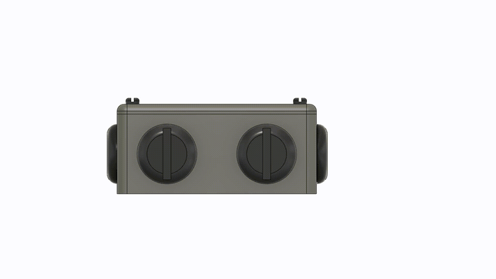 abzweigdose kreuzung box elektro betriebsmittel 3d print model - Mito3D