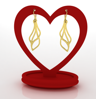 ac-earring-006 Jewelry fashion  3d print model - Mito3D