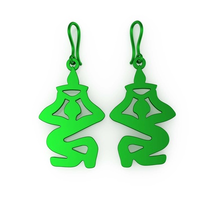 ac earring 047 3d print model - Mito3D