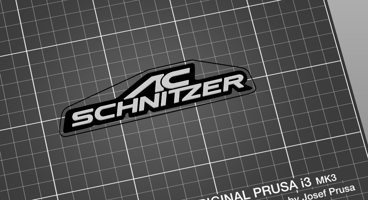 ac Schnitzer Emblem Gadget BMW acschnitzer 3D print model - Mito3D