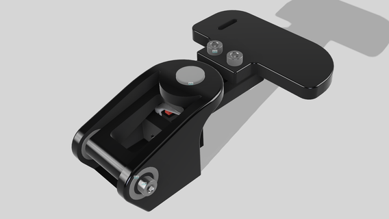 ac simracing magnetic paddle shifter bearings bearing steering wheel diy 3d print model - Mito3D