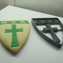 aca accion catolica Argentina biscoito cortador biscoitos religião 3d print model - Mito3D