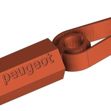 accesorio peugeot herramienta herramientas neumático 3d print model - Mito3D