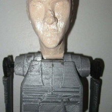 accessories b1 battle droid han solo hands left right head man luke skywalker senza all props 3d print model - Mito3D