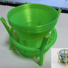 accessory case - suspension cup stand style assembly rubber band household 3d print model - Mito3D
