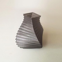 accordion vase 2 home 3d print model - Mito3D